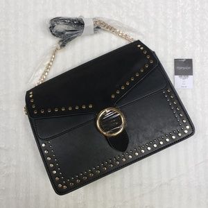 Peony studded shoulder bag Clearance